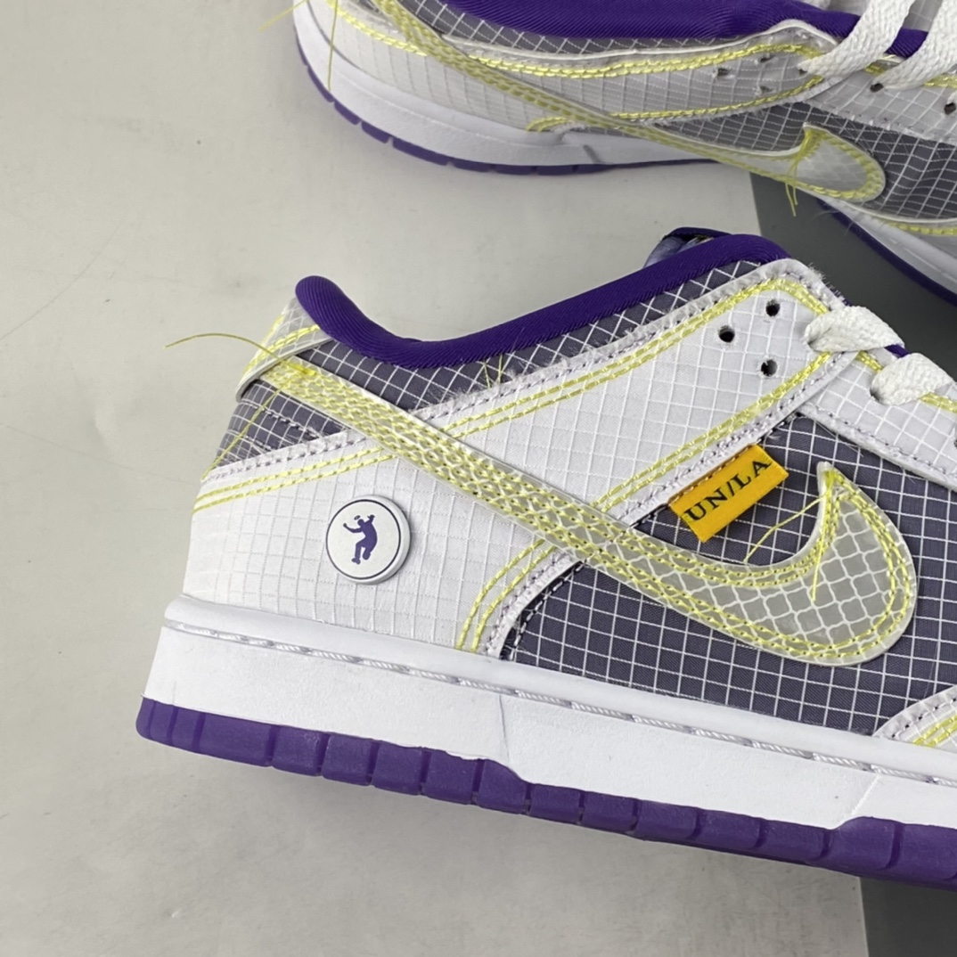P380  Nike Dunk Low SB 低帮滑板鞋/”3%解构” 限量联名款 白黑紫 灰白紫 拼色 DJ9649-500