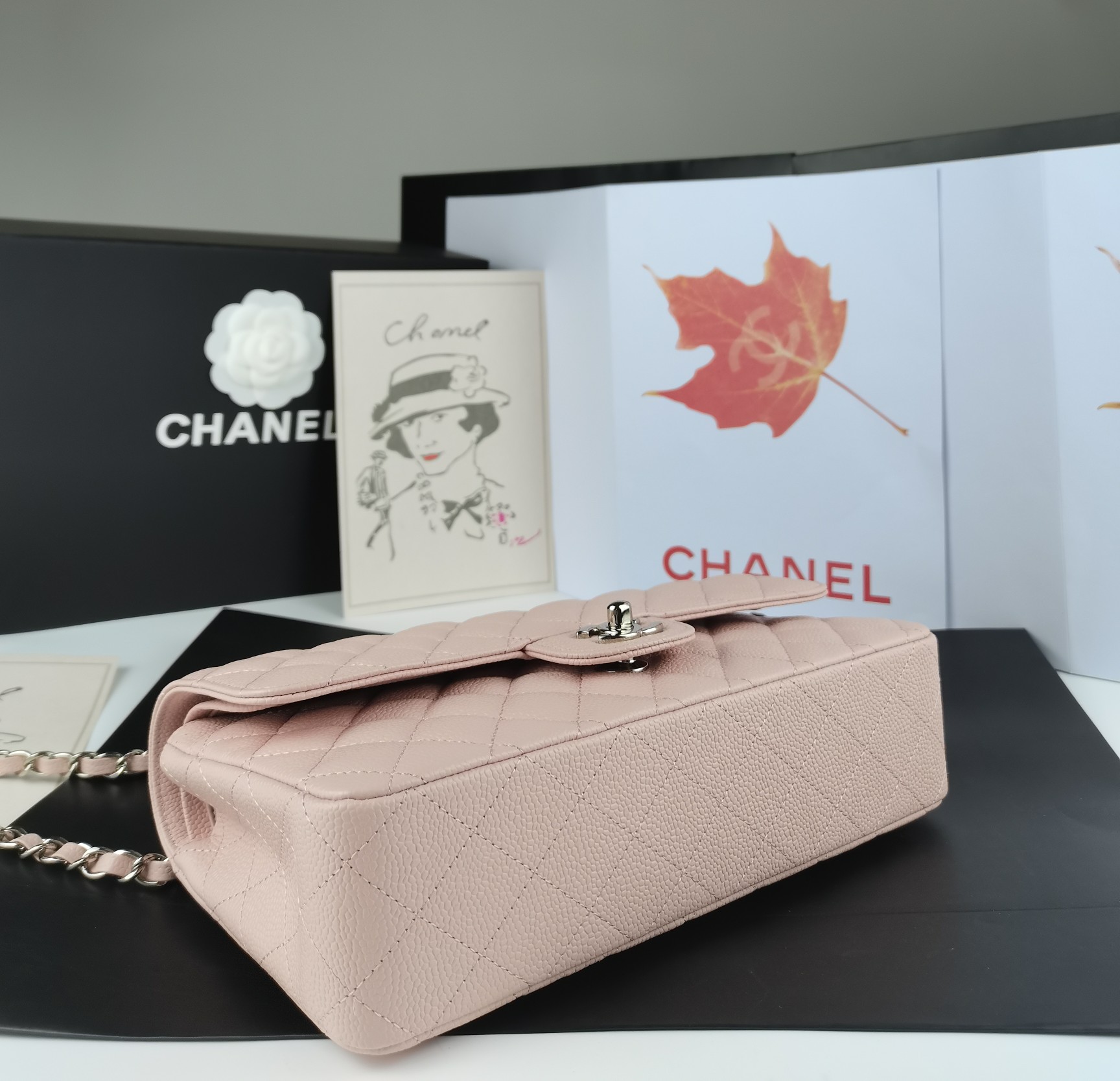 顶级货_厂跑量价高端定制品Chane1ClassicBag01112演绎了Chane1的经典高雅简约精美