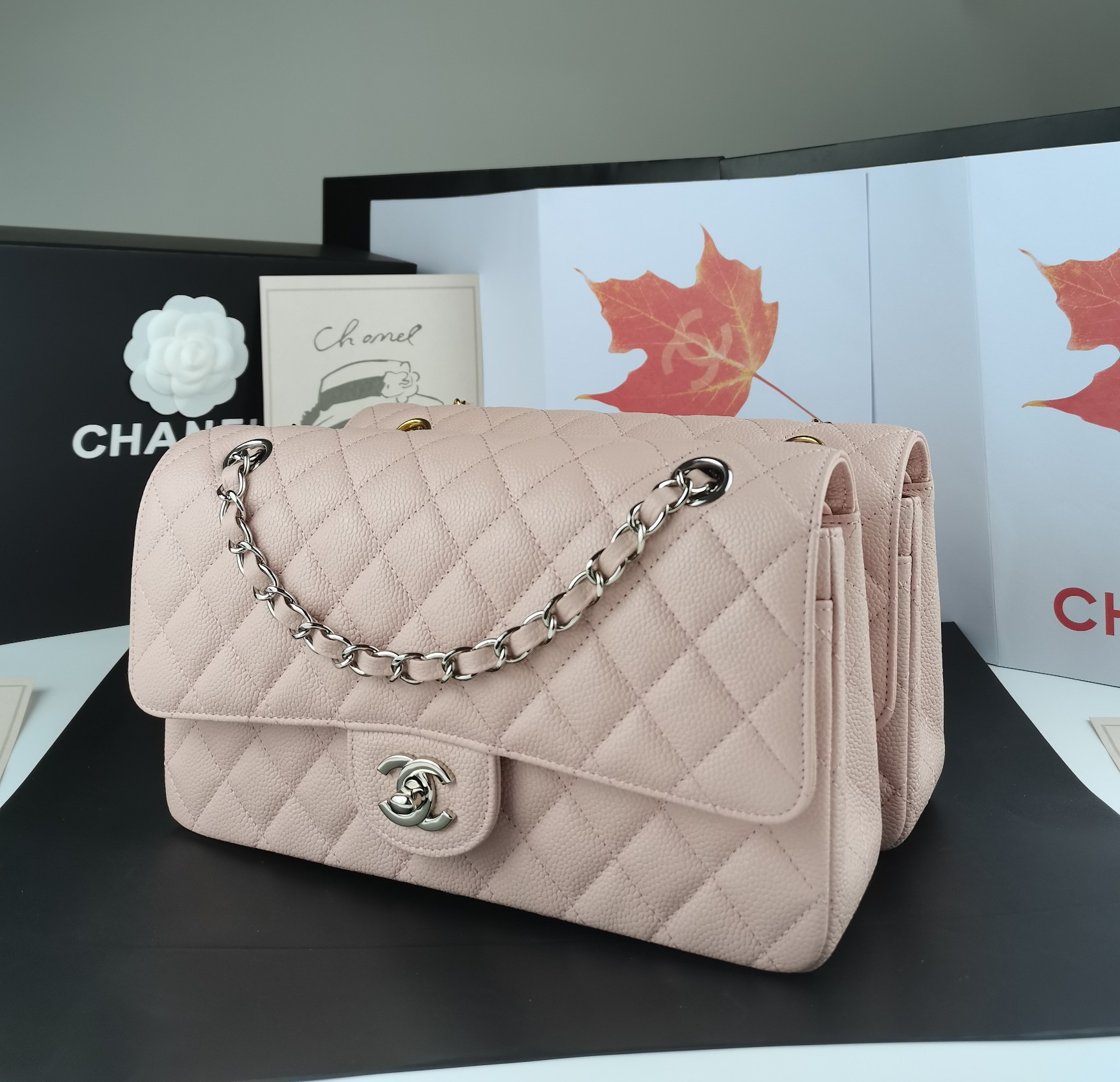 顶级货_厂跑量价高端定制品Chane1ClassicBag01112演绎了Chane1的经典高雅简约精美