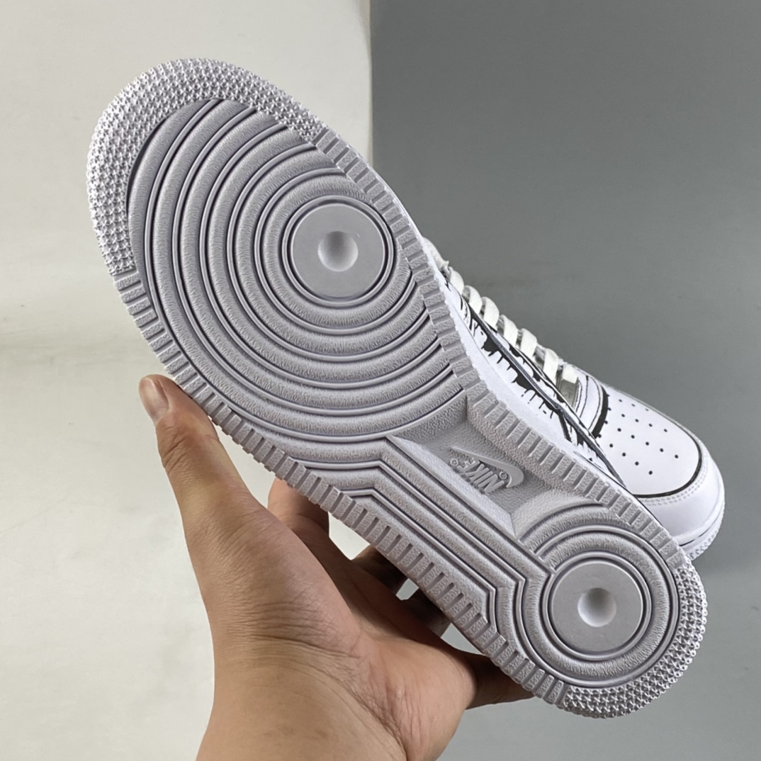 P260  Nike Air Force 1’07 Low 海贼王 二次元主题 空军一号低帮休闲板鞋 CW2288-301