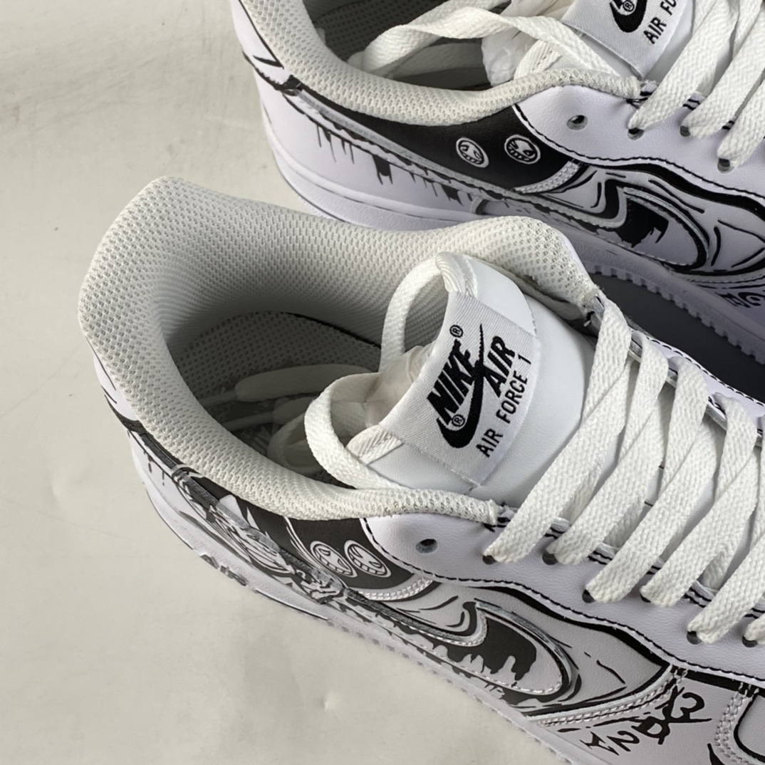 P260  Nike Air Force 1’07 Low 海贼王 二次元主题 空军一号低帮休闲板鞋 CW2288-301