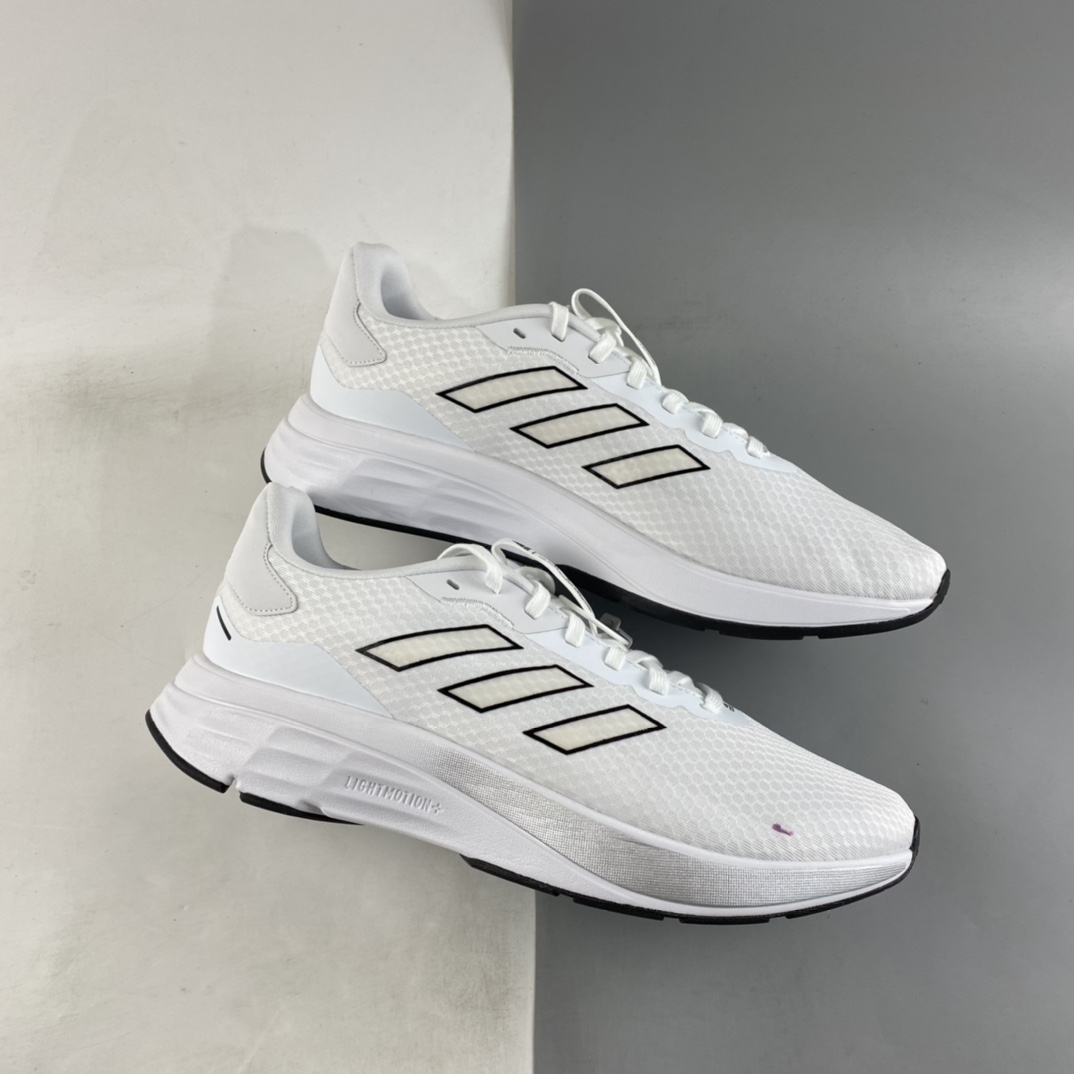 P180  Adidas Speedmotion 阿迪新款夏日轻盈缓震运动跑步鞋 GX0579