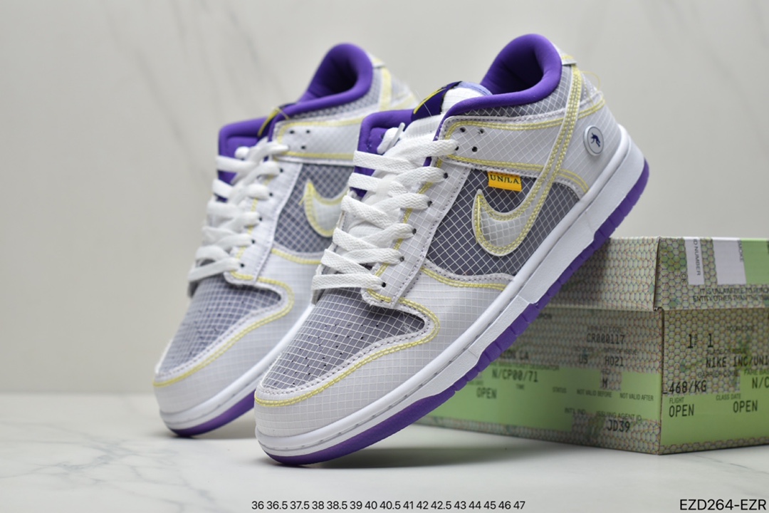 360 Union LA x Nike Dunk Low 耐克 SB 低帮 联名灰绿色DJ9649