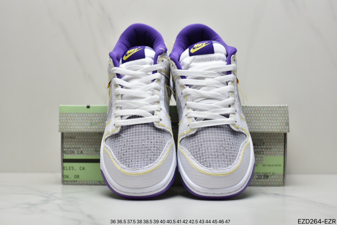 360 Union LA x Nike Dunk Low 耐克 SB 低帮 联名灰绿色DJ9649