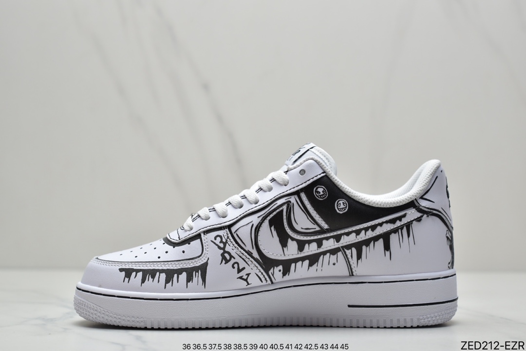 260 耐克Air Force 1 ’07 Low 原楦头原纸板打造纯正空军版型CW2288-120