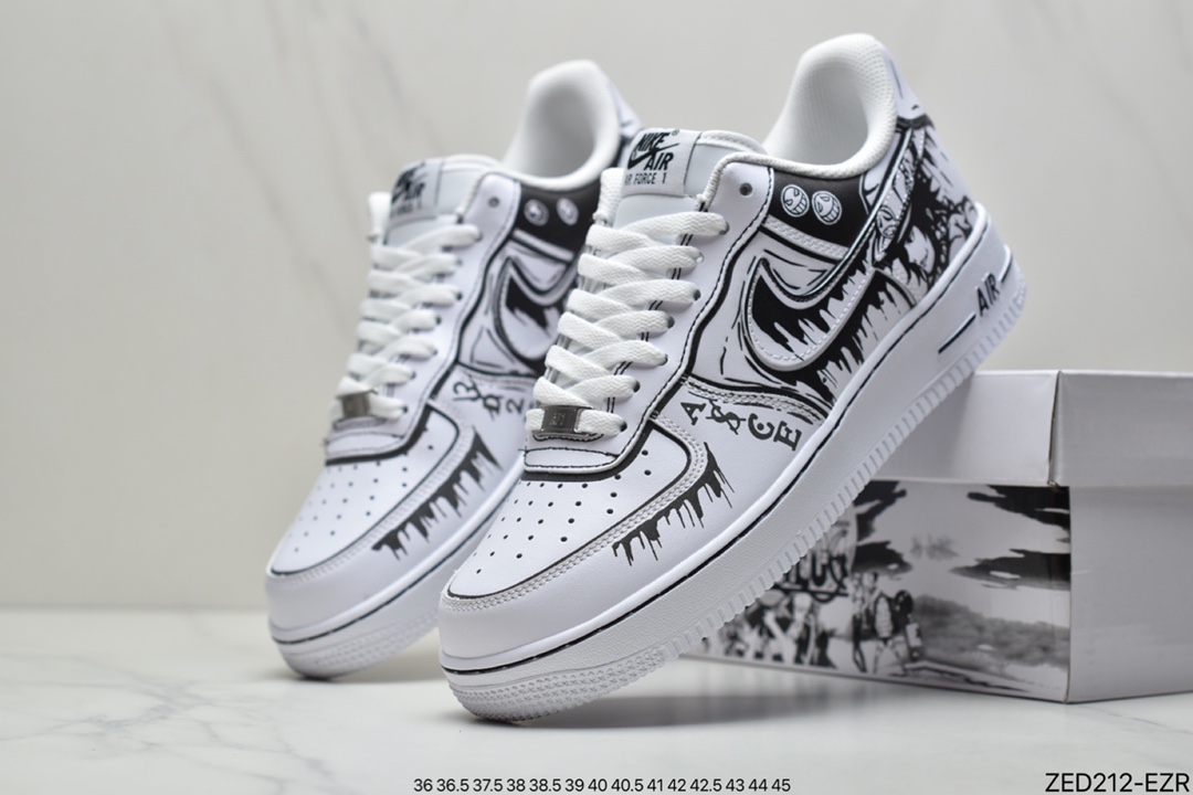 260 耐克Air Force 1 ’07 Low 原楦头原纸板打造纯正空军版型CW2288-120