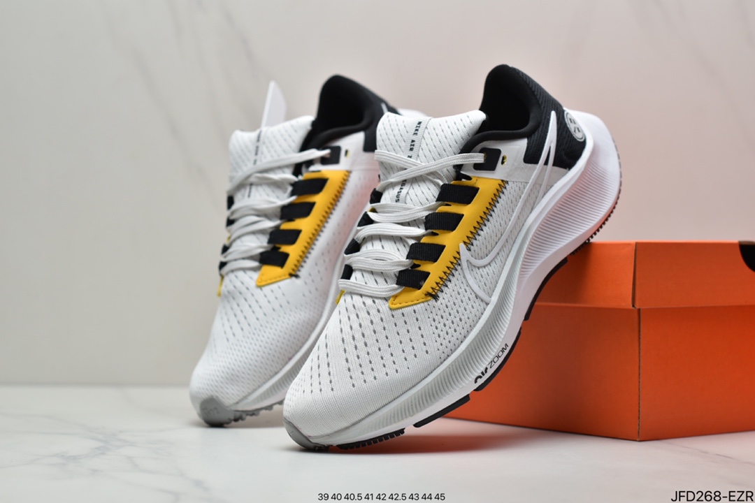 170 耐克NK Air Zoom Pegasus 38 NFL 匹兹堡钢人队 灰色 登月38代 DJ0852-001