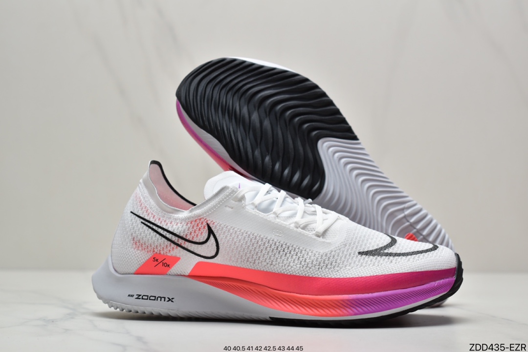 230 耐克Nike Zoomx Streakfly Proto 低帮跑步鞋白黑橙DH9275-100