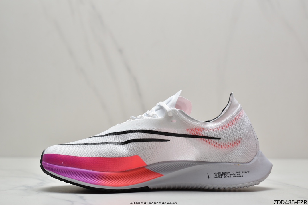 230 耐克Nike Zoomx Streakfly Proto 低帮跑步鞋白黑橙DH9275-100