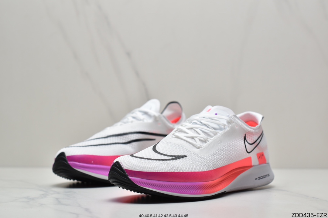 230 耐克Nike Zoomx Streakfly Proto 低帮跑步鞋白黑橙DH9275-100