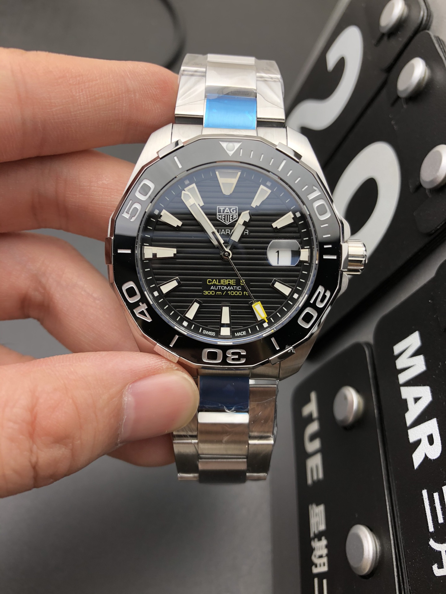 Envío real del SW 200 TAG Heuer