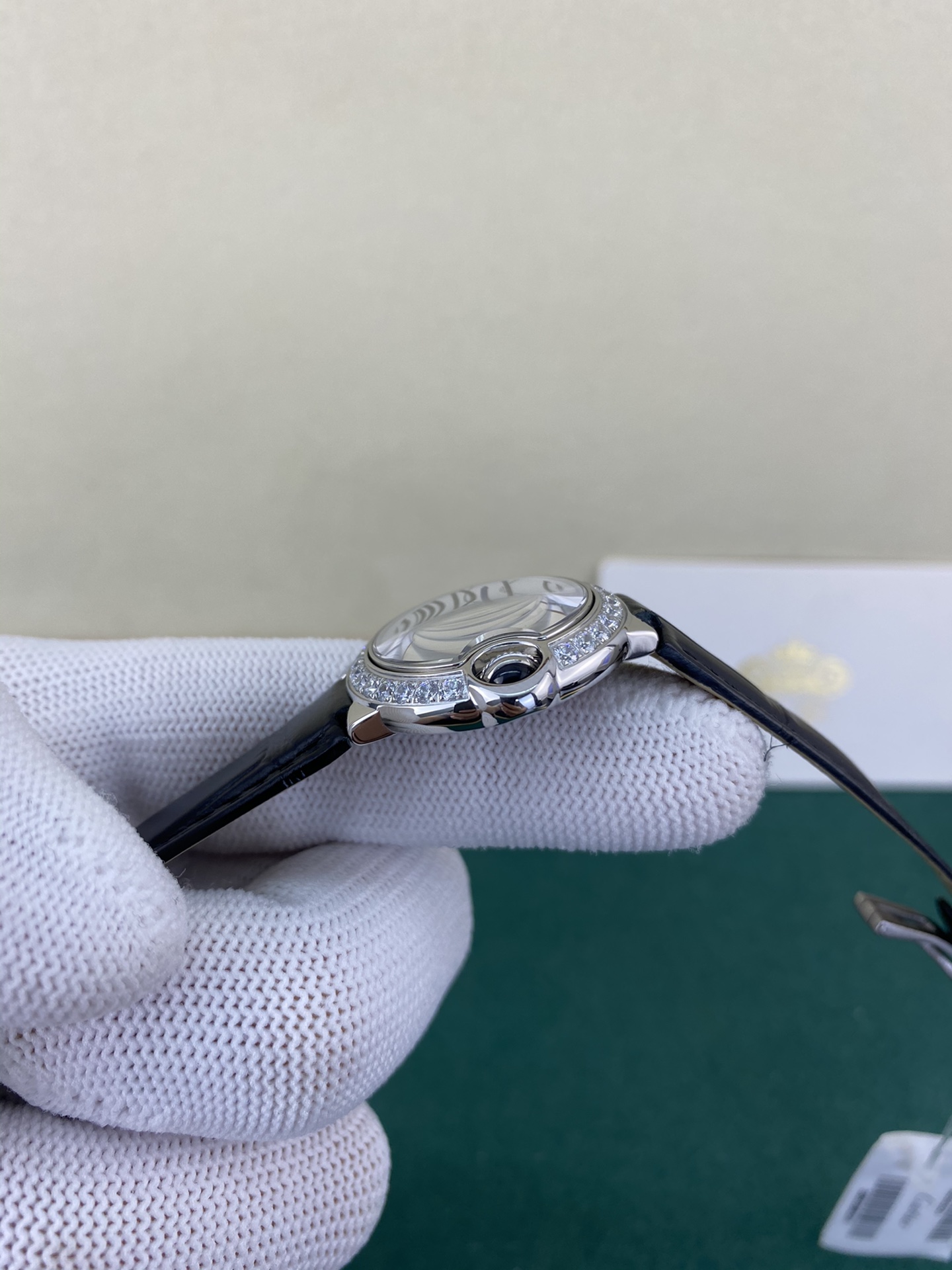 Cartier 皇家 卡地亚蓝气球系列28mm镶钻女表