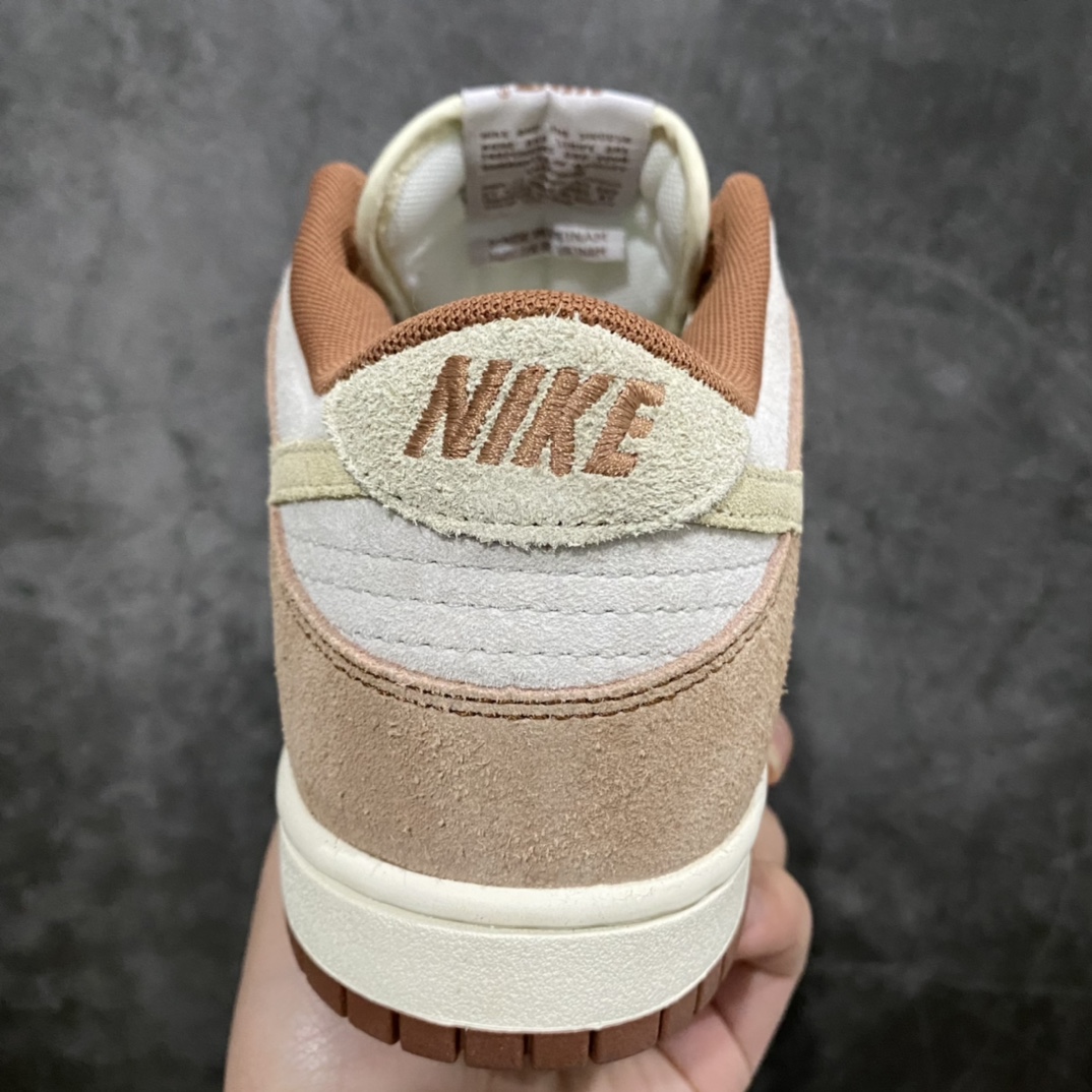 图片[4]-Dunk Low 白棕小麦DD1390-100 纯原大厂出品 原装头层材料 清洁度 电绣工艺 皮料切割干净无任何毛边 细节完美 尺码： 36 – 46-选品中心