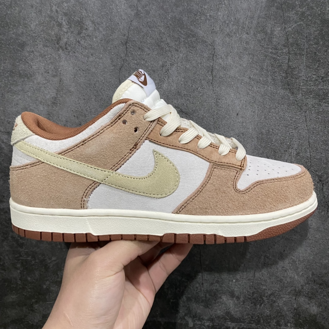 Dunk Low 白棕小麦DD1390-100 纯原大厂出品 原装头层材料 清洁度 电绣工艺 皮料切割干净无任何毛边 细节完美 尺码: 36 - 46-选品中心