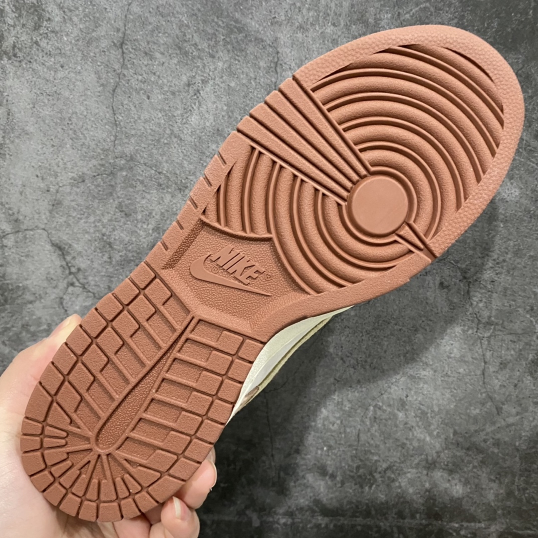 图片[9]-Dunk Low 白棕小麦DD1390-100 纯原大厂出品 原装头层材料 清洁度 电绣工艺 皮料切割干净无任何毛边 细节完美 尺码： 36 – 46-选品中心