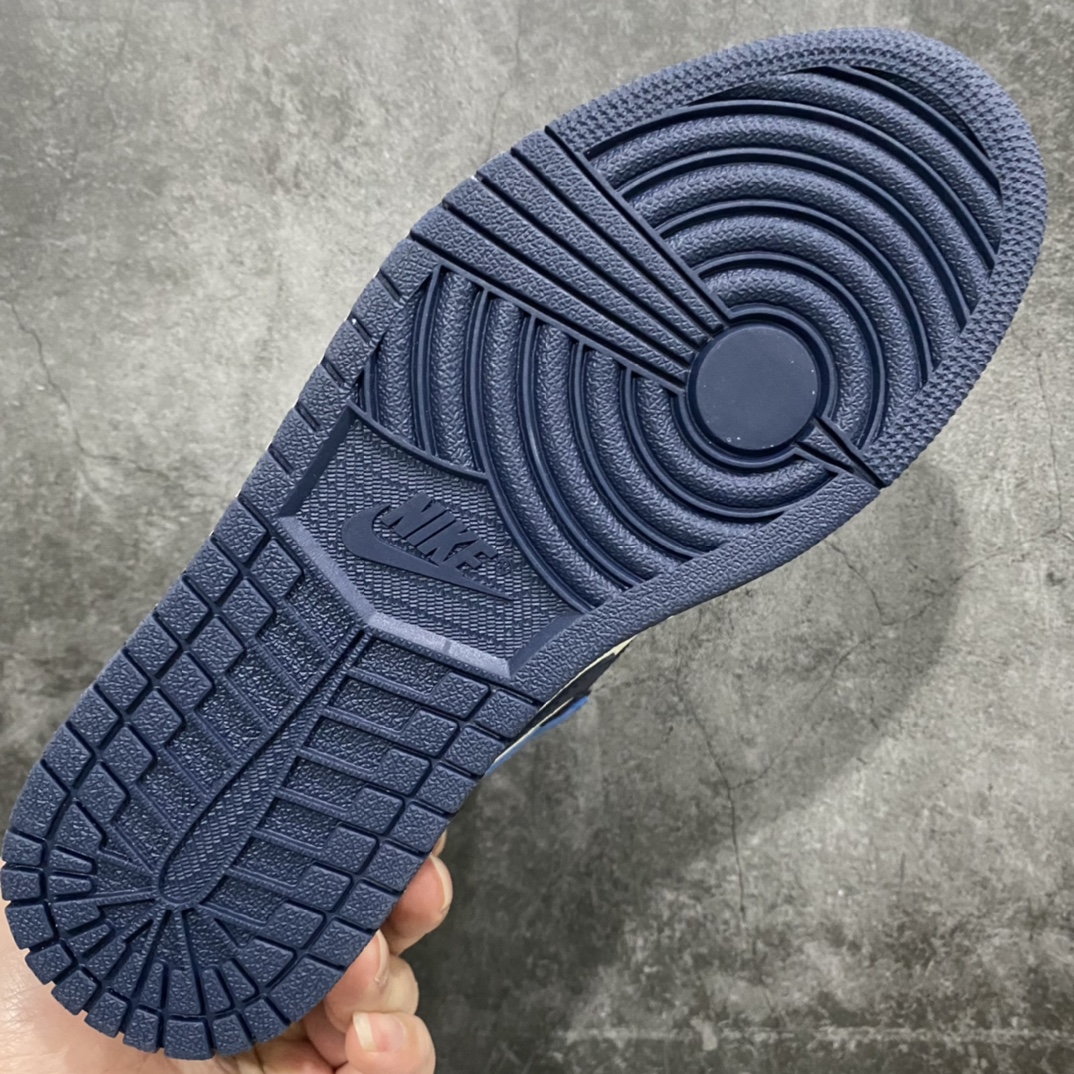 图片[5]-纯原版本Air Jordan 1 Retro “Obsidian” 高帮 黑曜石 深蓝脚趾 555088-140 原厂皮料 完美鞋型 完美清洁度 各细节均达到顶配品质 尺码：36 36.5 37.5 38 38.5 39 40 40.5 41 42 42.5 43 44 44.5 45 46-选品中心