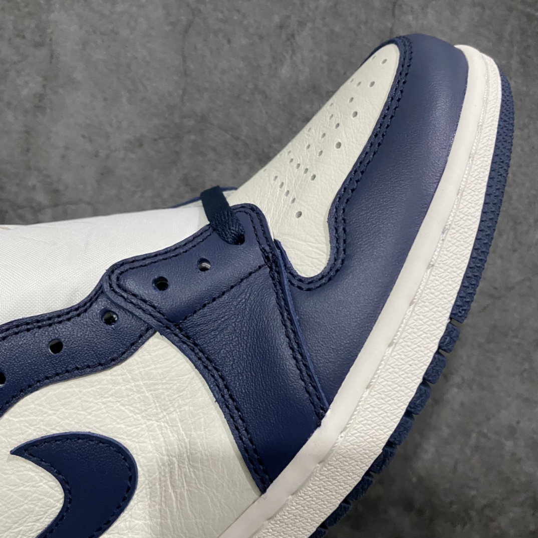 图片[9]-纯原版本Air Jordan 1 Retro “Obsidian” 高帮 黑曜石 深蓝脚趾 555088-140 原厂皮料 完美鞋型 完美清洁度 各细节均达到顶配品质 尺码：36 36.5 37.5 38 38.5 39 40 40.5 41 42 42.5 43 44 44.5 45 46-选品中心
