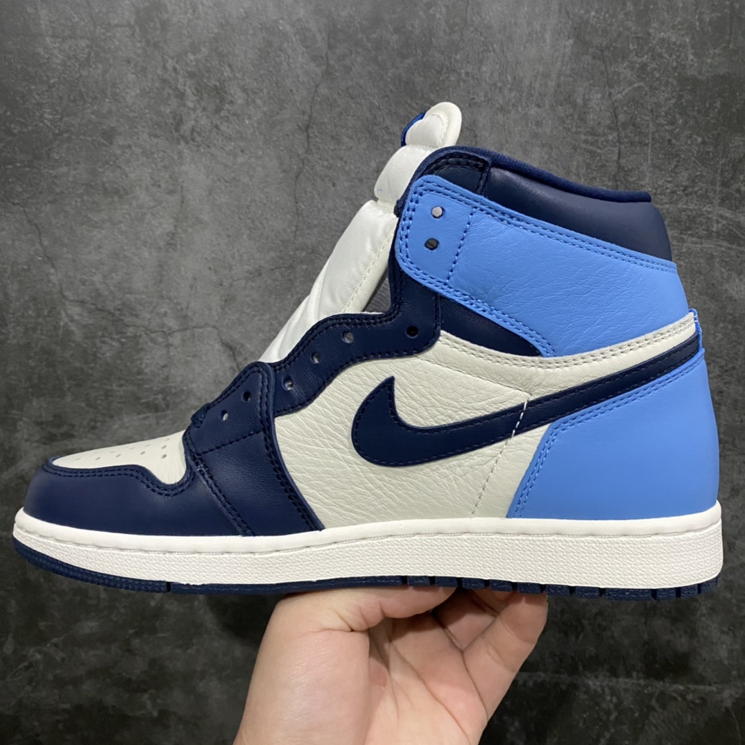 图片[2]-纯原版本Air Jordan 1 Retro “Obsidian” 高帮 黑曜石 深蓝脚趾 555088-140 原厂皮料 完美鞋型 完美清洁度 各细节均达到顶配品质 尺码：36 36.5 37.5 38 38.5 39 40 40.5 41 42 42.5 43 44 44.5 45 46-选品中心