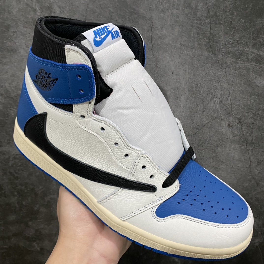 图片[3]-原装公司级版本AJ1藤原浩闪电倒钩高帮 全头层皮料 皮质同步原鞋一致 鞋型到位 清洁度很高 非常推荐的版本 价格便宜 非常适合大家冲量好评的版本 尺码：36-46全码-选品中心