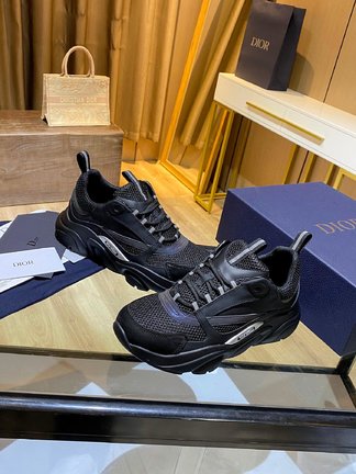 Dior Shoes Sneakers Luxury Fake Unisex Cowhide Silk