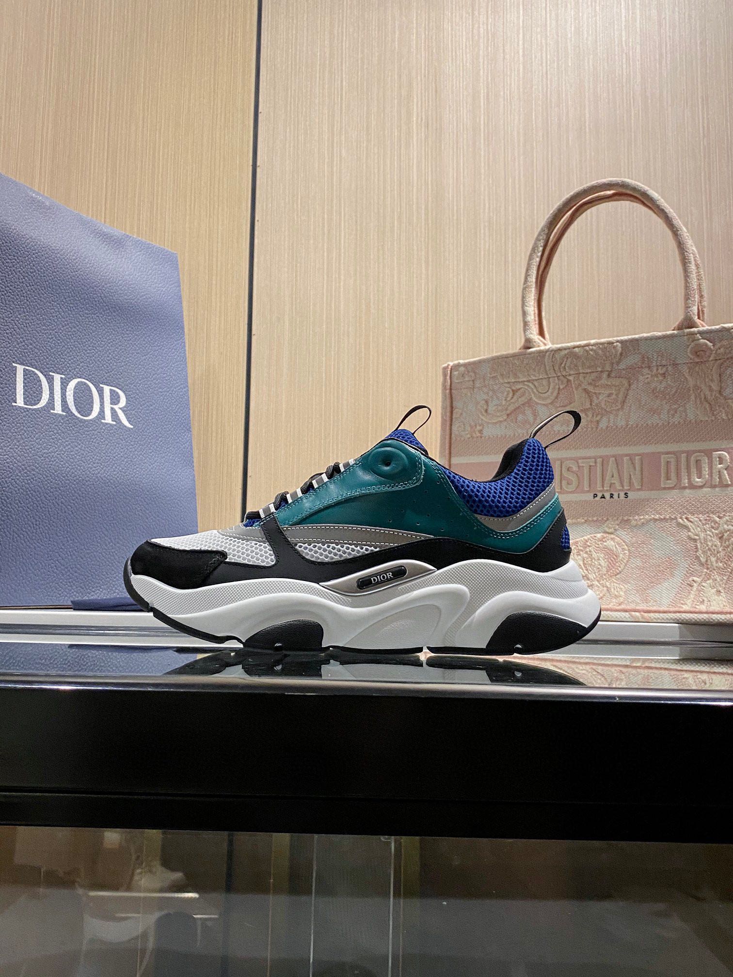 Dior Shoes Sneakers Unisex Cowhide Silk
