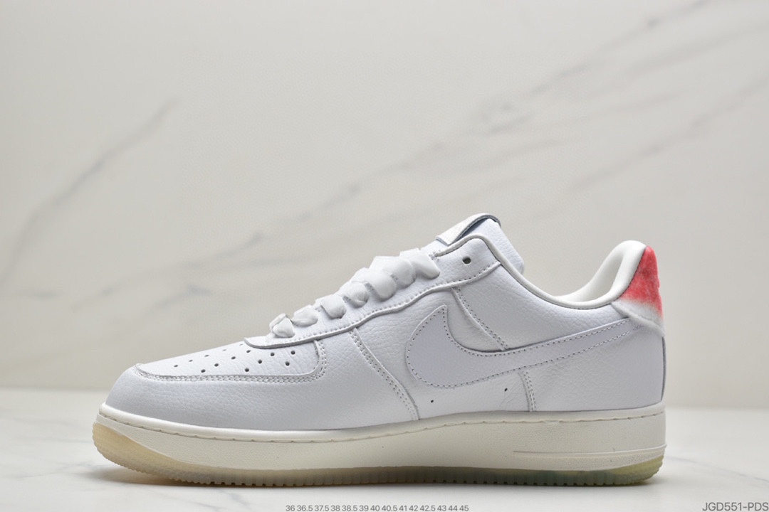 180 耐克 Nike Air Force 1 Low’Got’Em’ 白绿粉寿桃空军一号低帮休闲板鞋DC3287-111