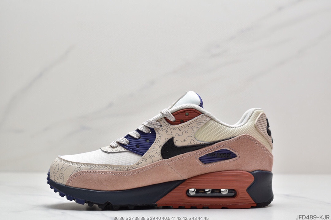 170 Nike耐克 Air Max 90 Camowabb 落基山脉主题的全新配色男女休闲跑鞋 CI5646-001