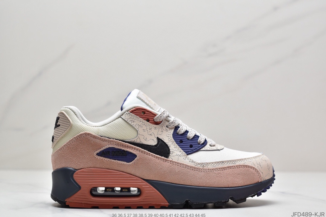170 Nike耐克 Air Max 90 Camowabb 落基山脉主题的全新配色男女休闲跑鞋 CI5646-001