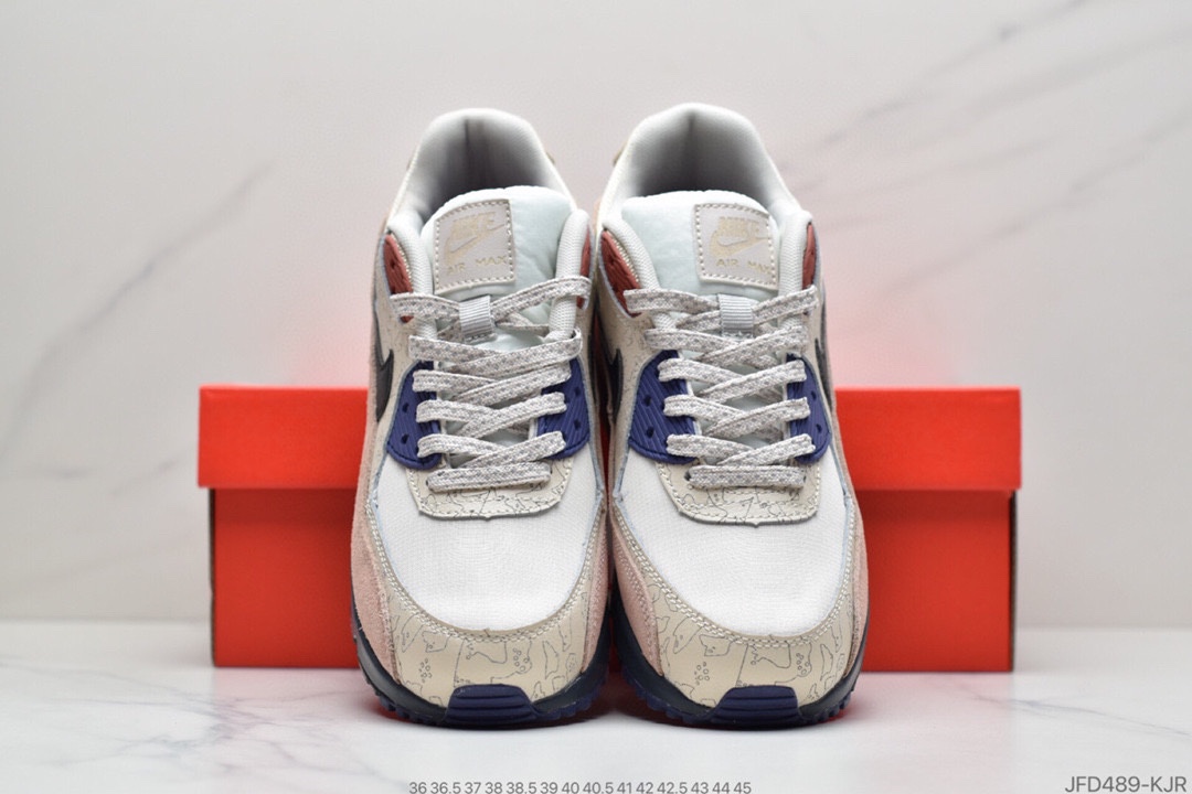 170 Nike耐克 Air Max 90 Camowabb 落基山脉主题的全新配色男女休闲跑鞋 CI5646-001