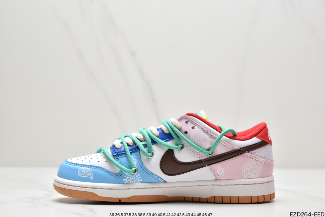 360 耐克Nike SB Dunk Low”Aged Navy”鸳鸯扣篮系列低帮休闲运动滑板板鞋CZ2496