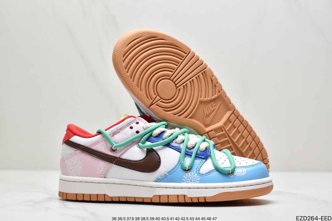 360 耐克Nike SB Dunk Low”Aged Navy”鸳鸯扣篮系列低帮休闲运动滑板板鞋CZ2496