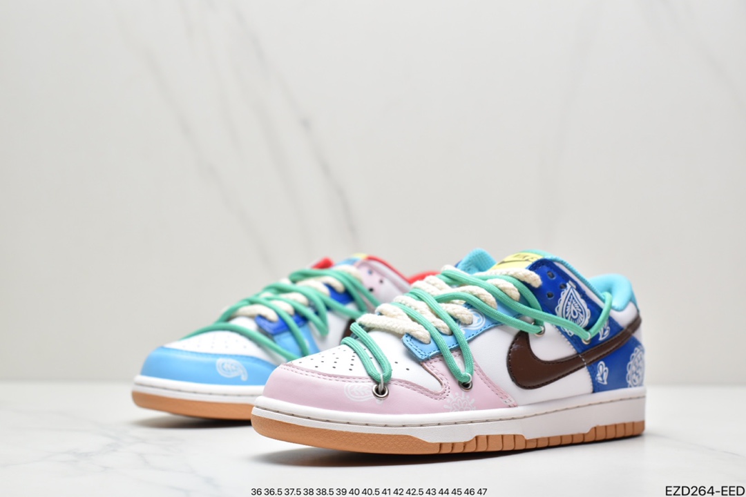360 耐克Nike SB Dunk Low”Aged Navy”鸳鸯扣篮系列低帮休闲运动滑板板鞋CZ2496
