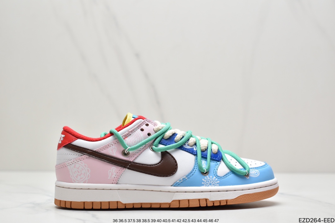 360 耐克Nike SB Dunk Low”Aged Navy”鸳鸯扣篮系列低帮休闲运动滑板板鞋CZ2496