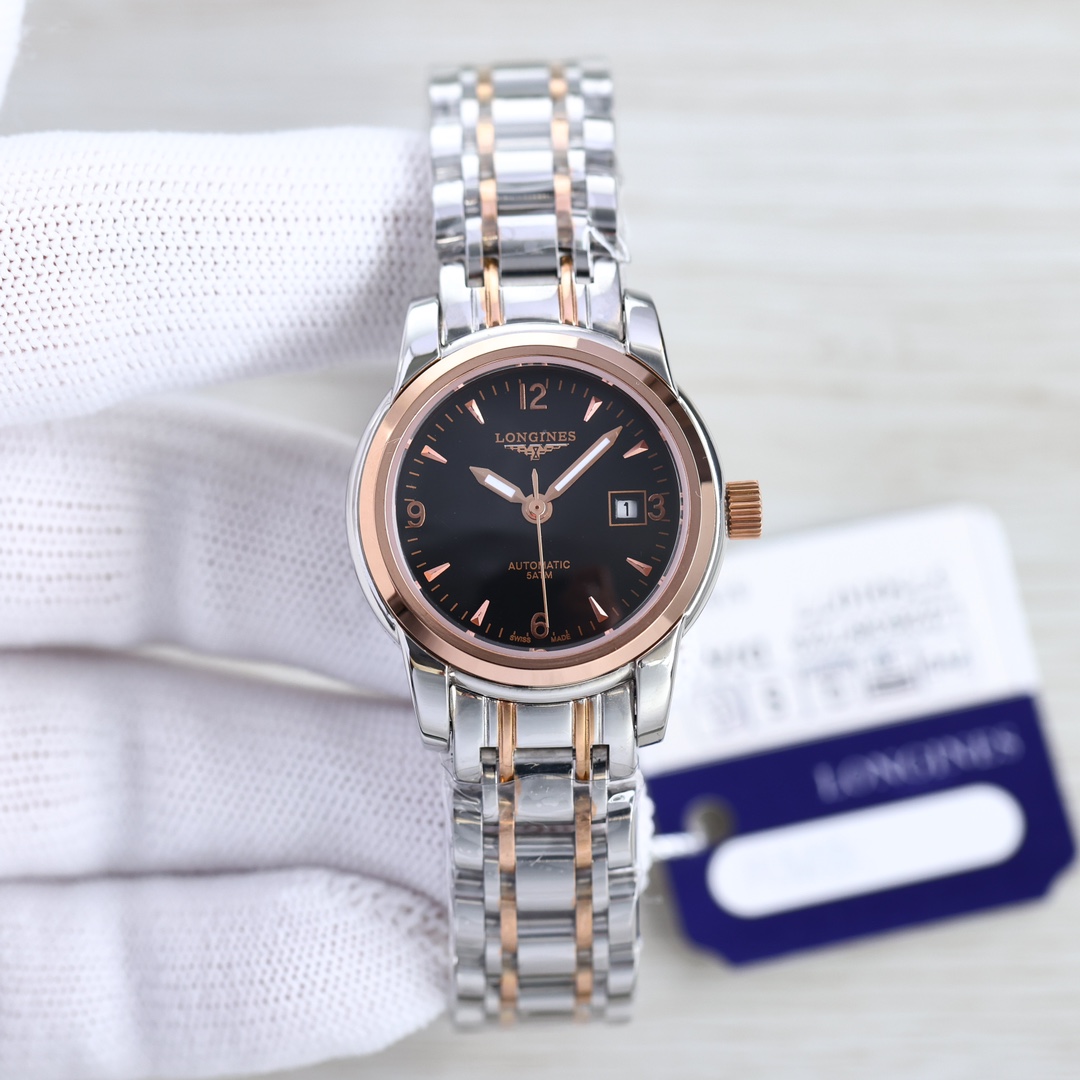 新版:LONGINES/浪琴-索伊米亚系列 L4、263.3一7、机械女表