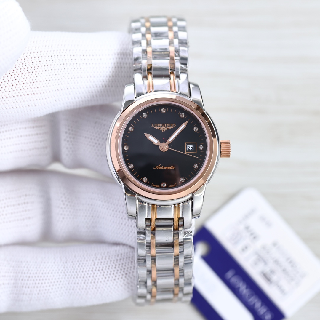 新版:LONGINES/浪琴-索伊米亚系列 L4、263.3一7、机械女表