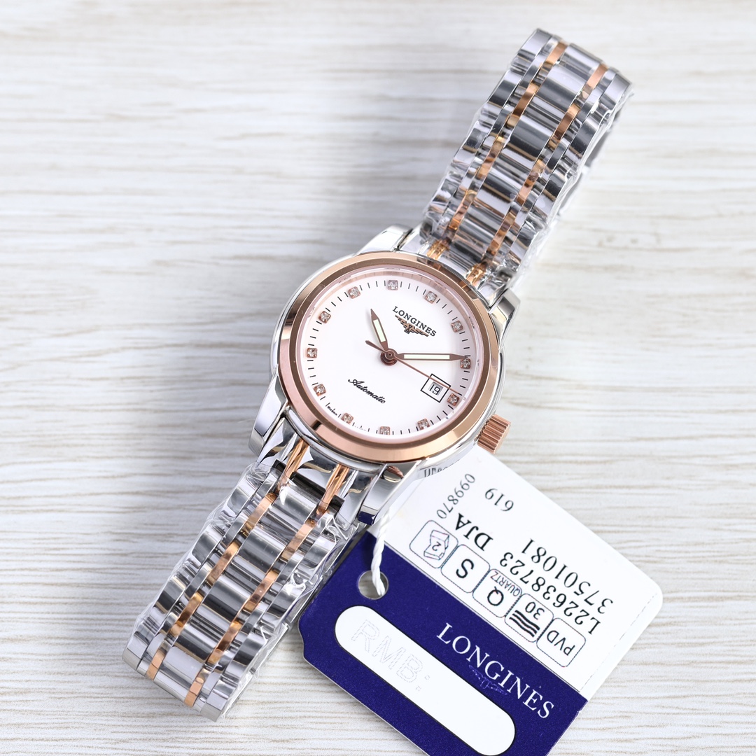 新版:LONGINES/浪琴-索伊米亚系列 L4、263.3一7、机械女表