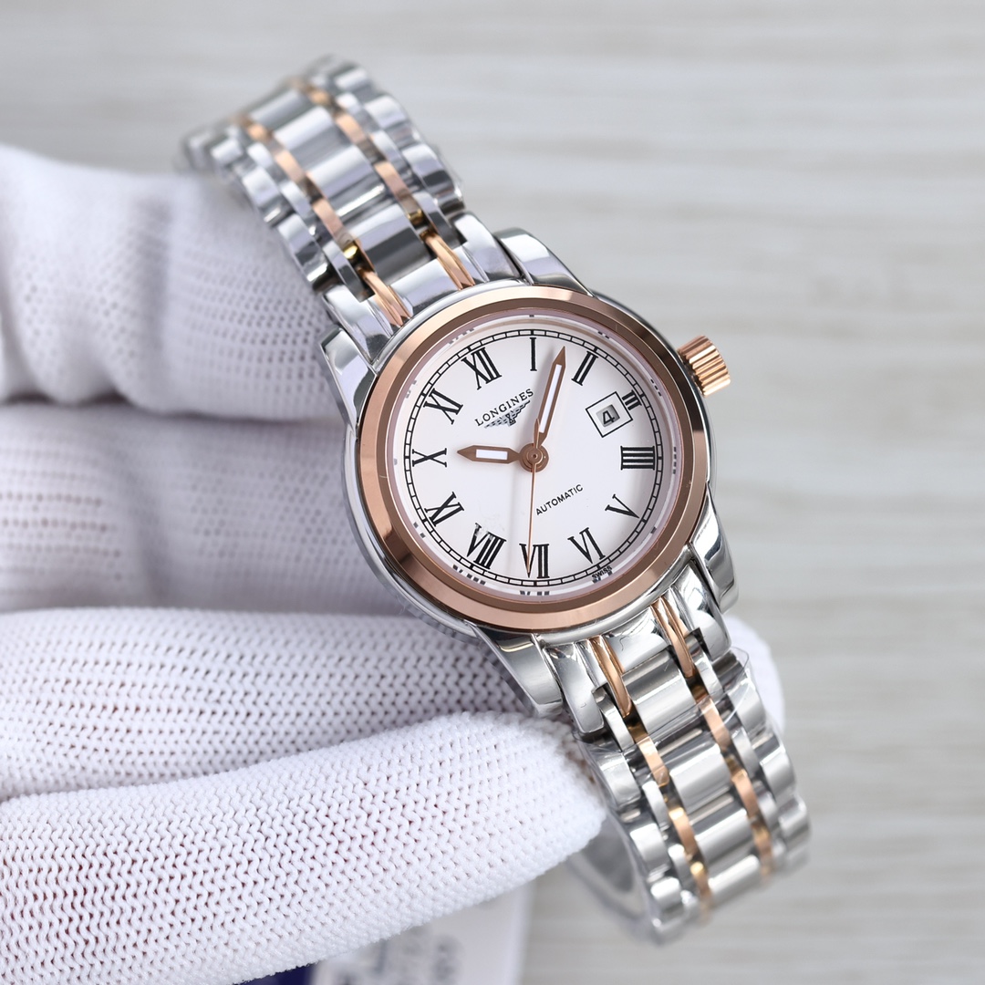 新版:LONGINES/浪琴-索伊米亚系列 L4、263.3一7、机械女表