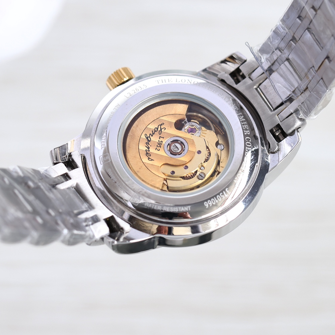 新版:LONGINES/浪琴-索伊米亚系列 L4、263.3一7、机械女表。