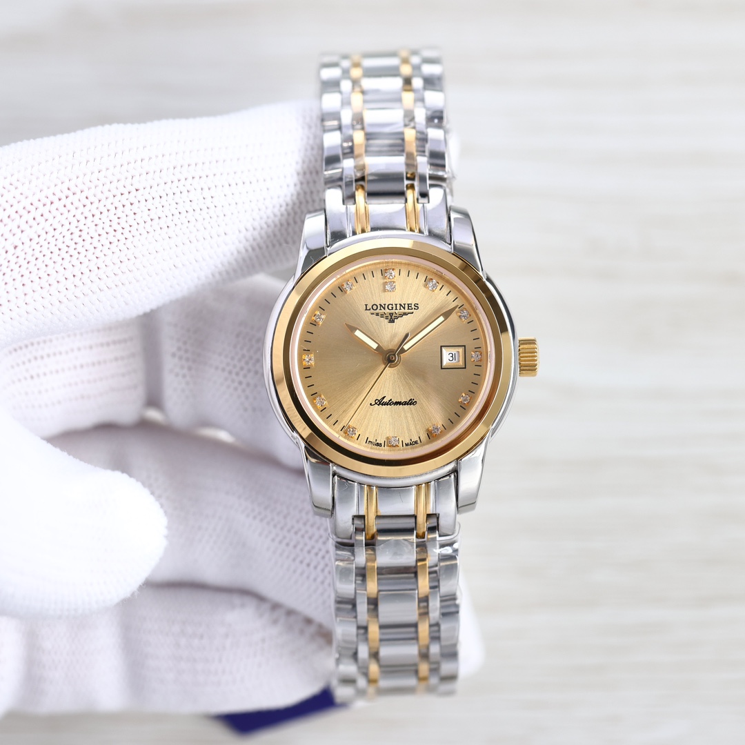 新版:LONGINES/浪琴-索伊米亚系列 L4、263.3一7、机械女表