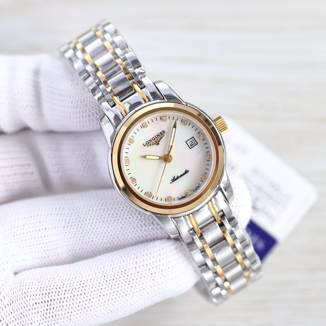 新版:LONGINES/浪琴-索伊米亚系列 L4、263.3一7、机械女表