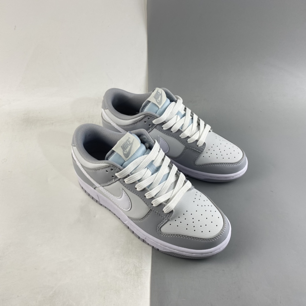P300 Nk WMNS SB Dunk Low”White/Black”扣篮系列低帮休闲运动滑板板鞋“皮革白灰” DJ6188-001-莆田鞋,莆田鞋货源,高仿鞋,高仿鞋货源,安福档口,莆田高仿鞋,莆田鞋批发,高仿鞋批发,莆田高仿运动鞋,高仿运动鞋,莆田运动鞋 P300 Nk WMNS SB Dunk Low”White/Black”扣篮系列低帮休闲运动滑板板鞋“皮革白灰” DJ6188-001