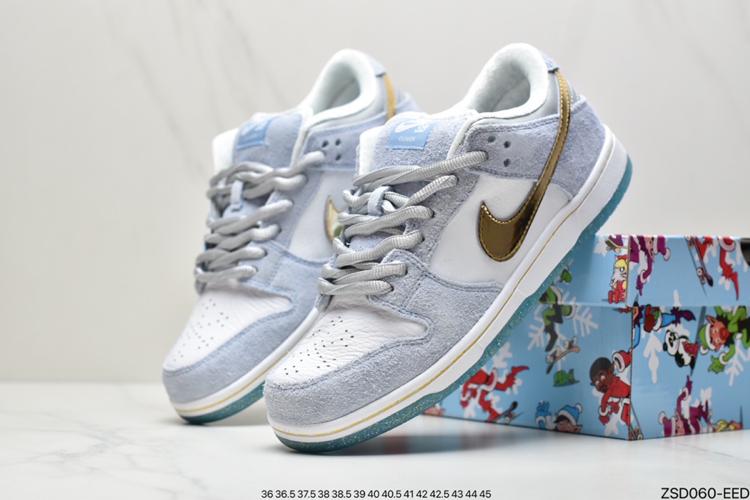 320 耐克NK Dunk Road Sign涡轮绿/蒂夫尼蓝韩国品牌 Kasina 与 Nike 打造的的韩国限定湖水绿配色CZ6510