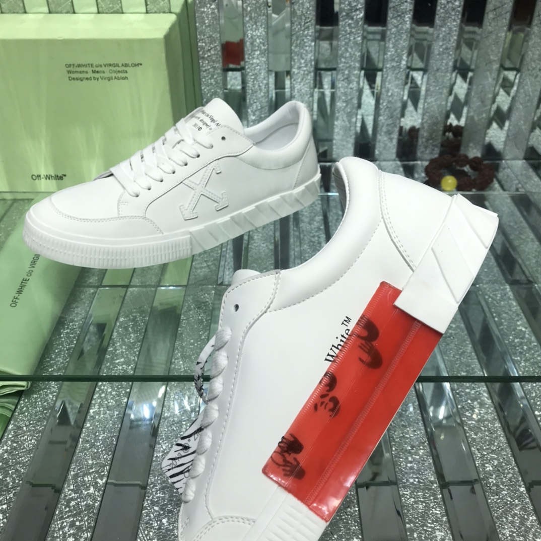P200 [OFF] OFF BLANCO OW FW correa amarilla flecha blanca zapatos de marea negro de alta en Europa y