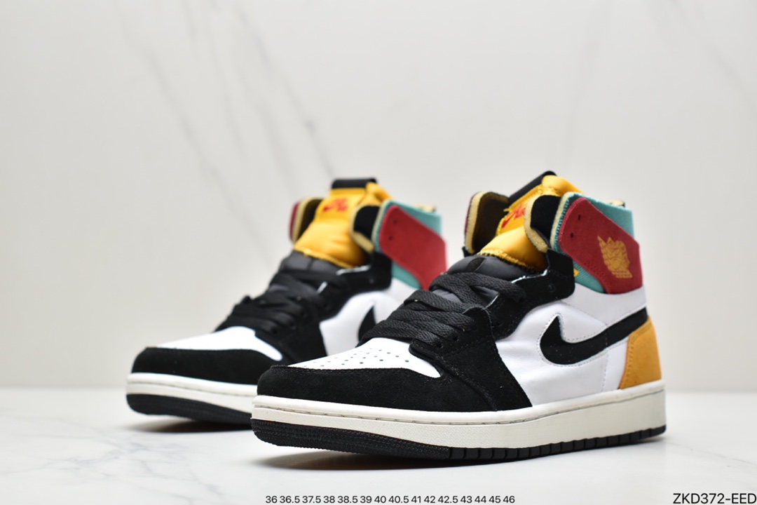 270 联乘LPL英雄联盟 x耐克NIKE Air Jordan 1 Zoom Comfort League of LegendsAJ1 乔丹一代中帮经典复古CT0978-601