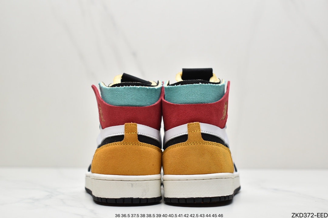 270 联乘LPL英雄联盟 x耐克NIKE Air Jordan 1 Zoom Comfort League of LegendsAJ1 乔丹一代中帮经典复古CT0978-601