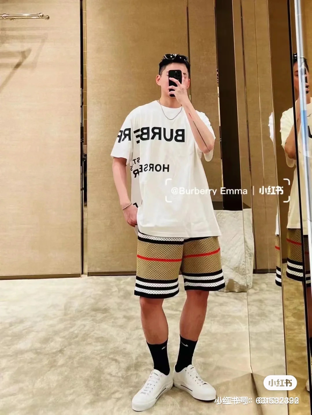 博柏利 Burberry 高定典藏名品高定成衣时装外套连衣裙衬衫T恤 #E7D45F23 7