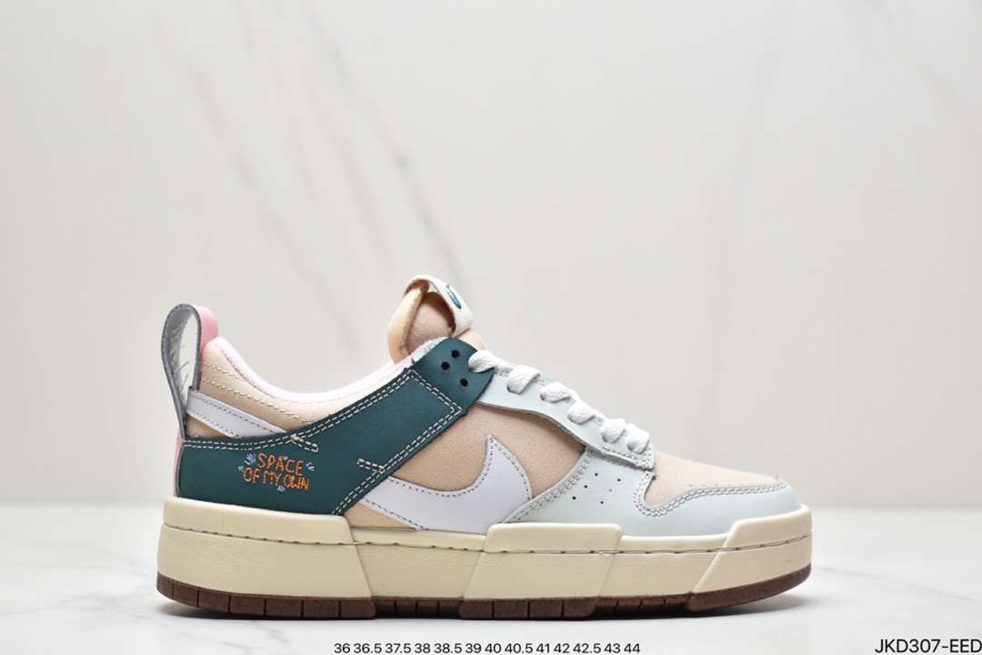160 真标耐克/Nike Dunk Low Disrupt 解构风格最大的亮点CK6654