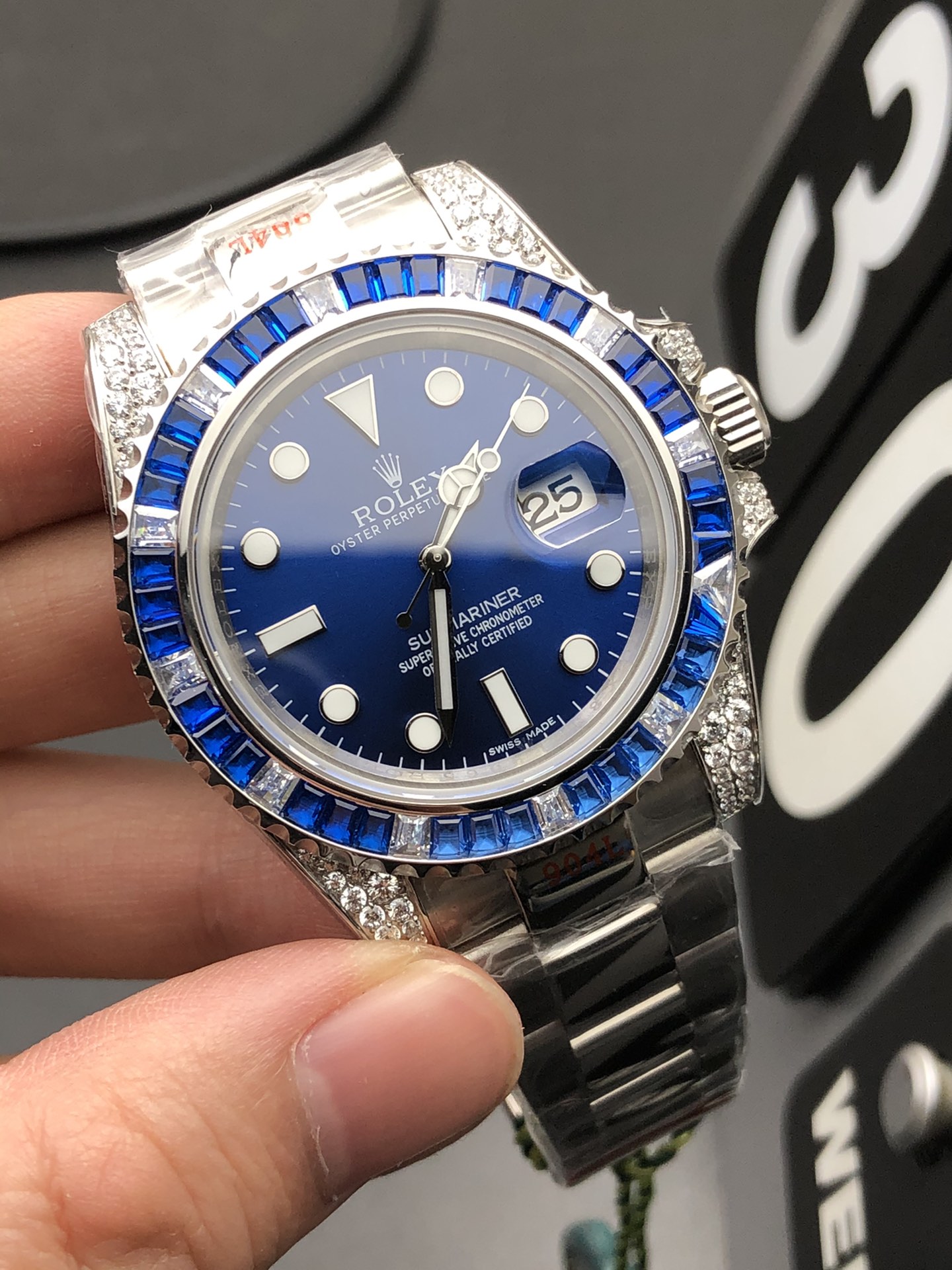Rolex ROF 钻圈蓝鬼