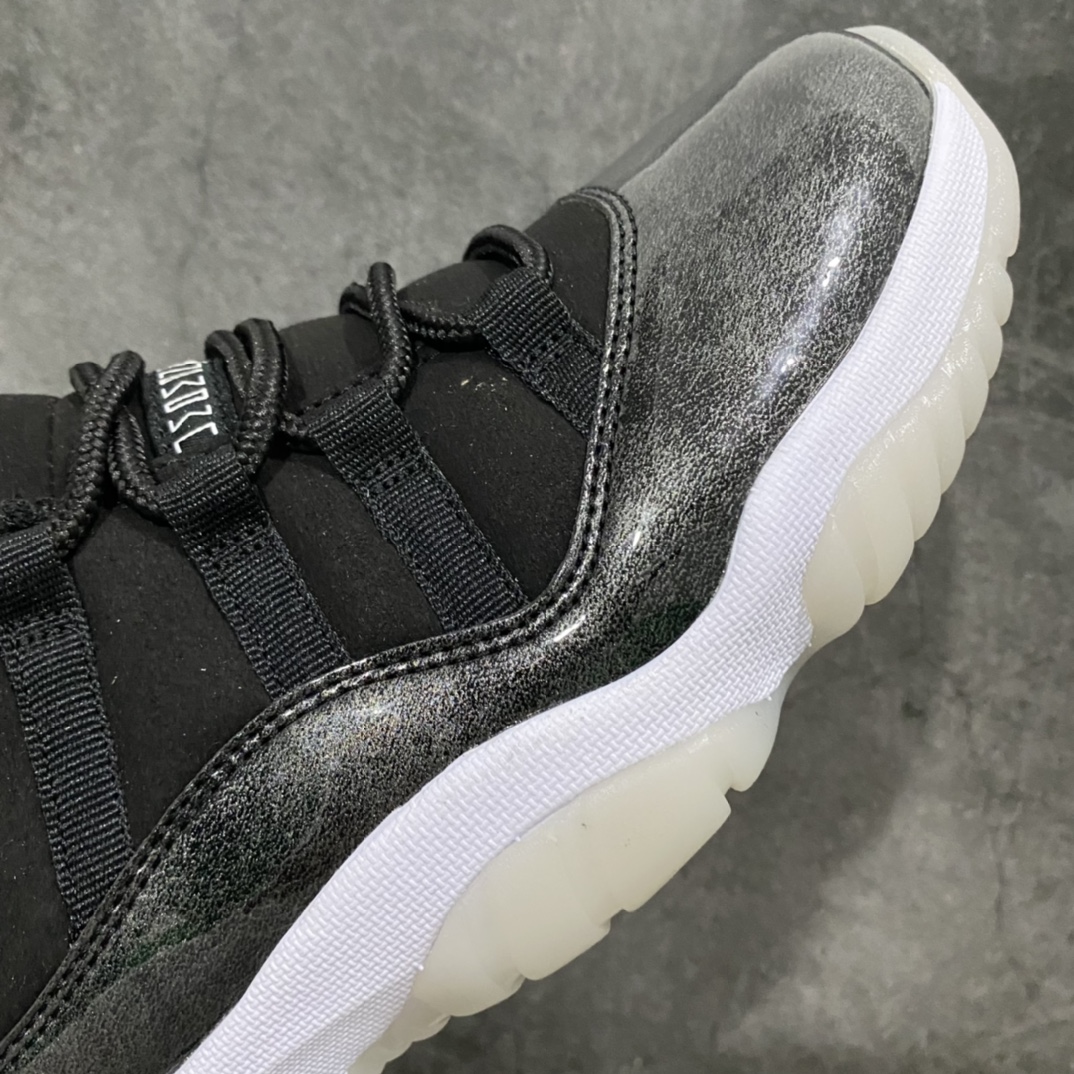 图片[6]-顶级版本AJ11伯爵 528895-010 全新出货 鞋底无氧化 原装真碳 漆皮效果同步原鞋 鞋型细节清洁度都很不错 中底钢印 鞋垫刷胶基本配置 最主要的是价格非常美丽 尺码：40-46-选品中心