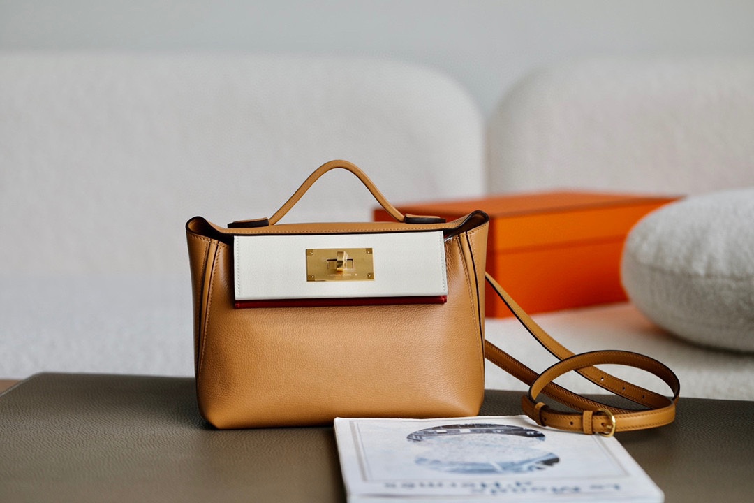 Hermes Kelly Bags Handbags Calfskin Cowhide Casual KL210288